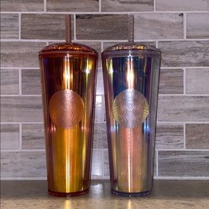 ⭐️STARBUCKS⭐️ IRIDESCENT KALEIDOSCOPE TUMBLER CUPS